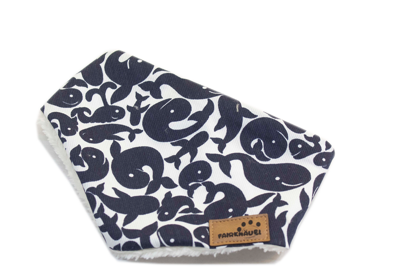 Hondenbandana Blue Whale pluche