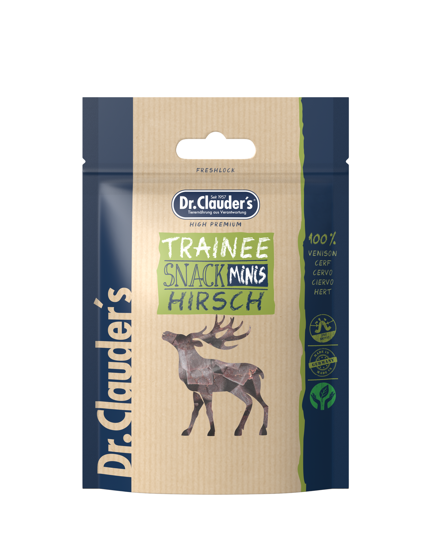 Dr. Clauders Snack Trainee Snack minis Hirsch 50g