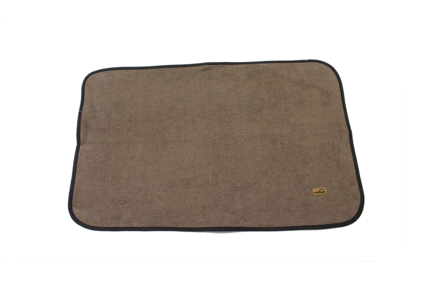 Bamboo dog towel brown