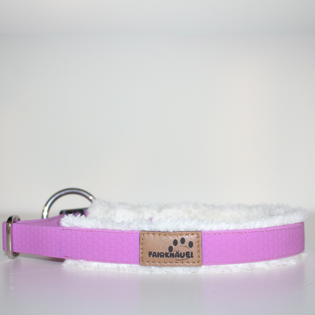 Halsband Lavendel Plüsch