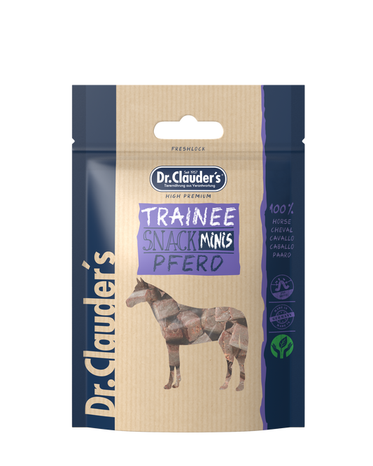 Dr. Clauders Snack Trainee Snack minis Pferd 50g